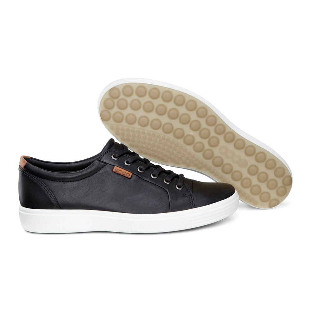 Tenis Hombre - ECCO Soft 7S - Negros - WLX573296